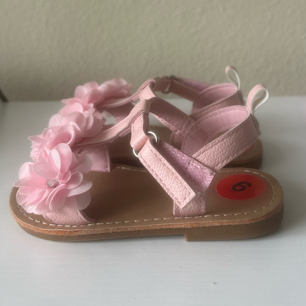 pink sandals